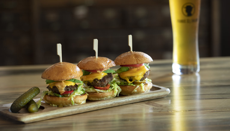 Enjoy lunch in Denali at Fannie Qs at the Denali Princess Wilderness Lodge